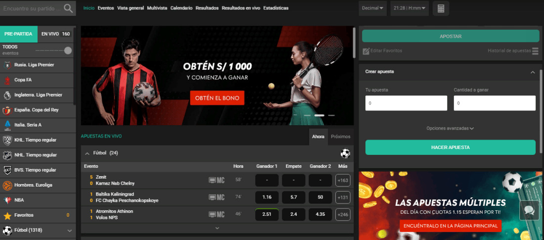 sitio web oficial de la casa de apuestas
